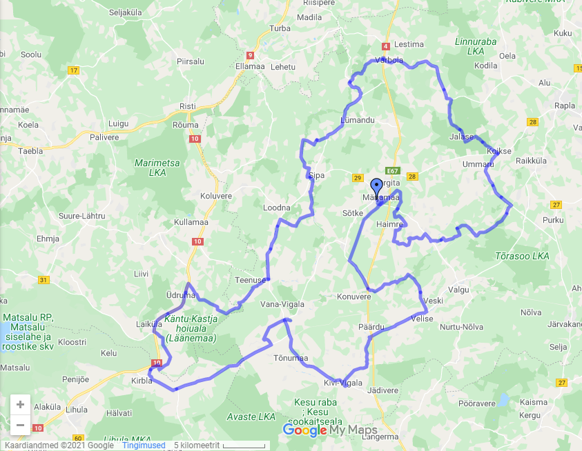 Kahekümne viienda roheliste rattaretke